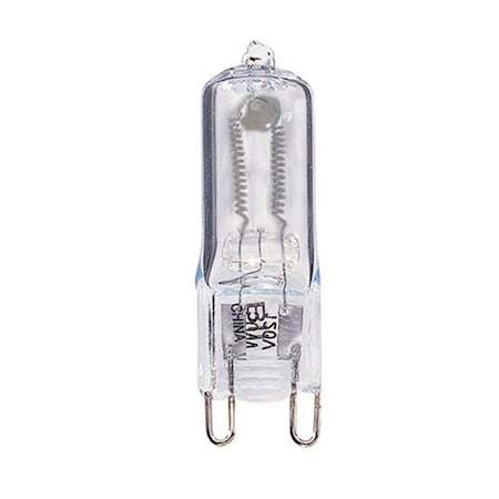 Happylight 654020 Q20G9-120 20-Watt Dimmable Halogen Line voltage JC Type T4- G9 Base- Clear, 5PK HA3292618